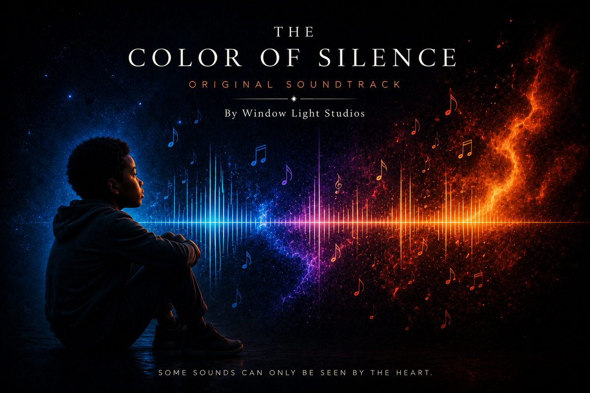 The Color of Silence Autographed Hardcover with Soundtrack